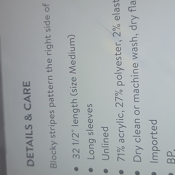 Volcom Stripe Turtleneck Sweater Dress - Picture 2 of 4